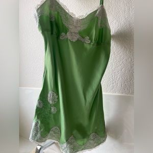Y2K silk slip top